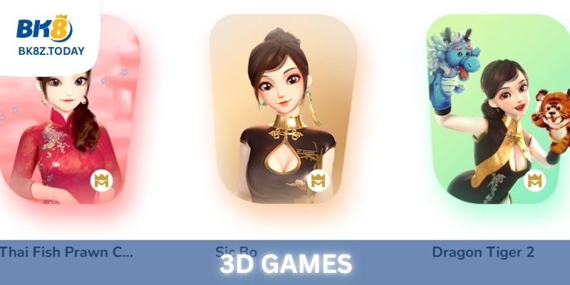 3D Games BK8 - Chinh phục đồ họa đỉnh cao cùng BK8