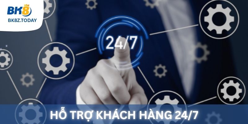 Thể Thao BK8 luôn hỗ trợ khách hàng hết mình 24/7